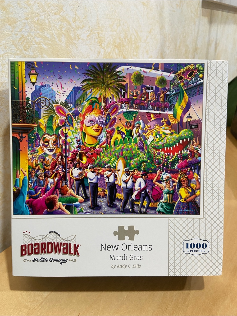 Boardwalk New Orleans Mardi Gras - 1000 Piece Puzzle